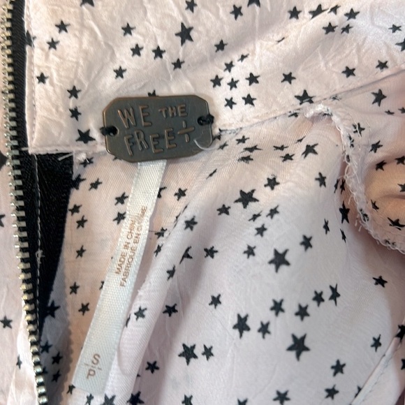 Free People Stars Tie Neck Blouse - Picture 5 of 5